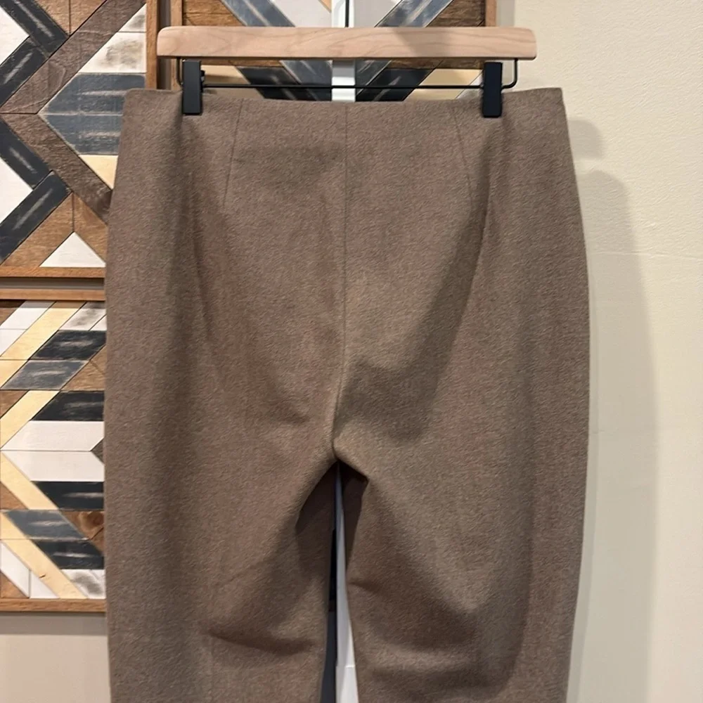 Ralph Lauren Collection Wool Ankle Pants Brown Heather 8 EUC